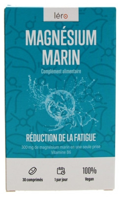 Léro Magnésium marin - 30 comprimés - Pharmacie Agnès Praden à Alès