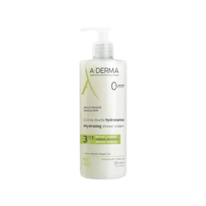 A-Derma Les Indispensables- Crème Douche Hydratante 3 en 1 - Visage, Corps et Cheveux - Peaux Fragiles, 500ml - Pharmacie Agnès Praden à Alès