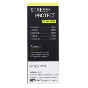 Aragan Synactifs Stress Protect Spray 15 ml - Pharmacie Agnès Praden à Alès