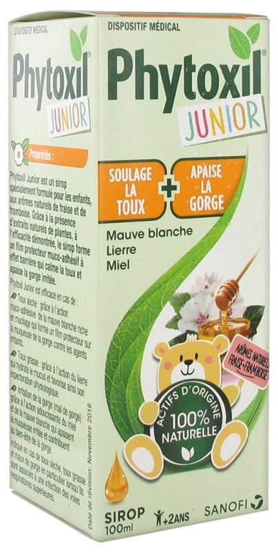 Phytoxil Junior Sirop 100ml - Pharmacie Agnès Praden à Alès