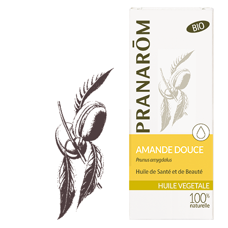 Pranarôm Huile Végétale  Amande  Douce  Vierge 50 ml - Pharmacie Agnès Praden à Alès