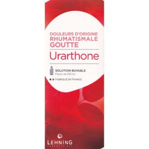 Lehning Urarthone Solution Buvable 250 ml - Pharmacie Agnès Praden à Alès