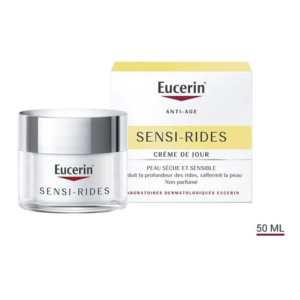 Eucerin Sensi-Rides Crème de Jour Peaux Sensibles 50ML - Pharmacie Agnès Praden à Alès