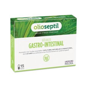 Ineldea Olioseptil Gastro Intestinal 15 Gélules - Pharmacie Agnès Praden à Alès