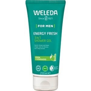 Weleda Homme Gel Douche Energy Fresh 3 en 1 200 ml - Pharmacie Agnès Praden à Alès