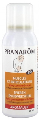 Pranarôm Aromalgic Spray Muscles et Articulations Bio 75 ml - Pharmacie Agnès Praden à Alès