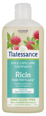 Natessance Huile Capillaire Ricin 250 ml - Pharmacie Agnès Praden à Alès