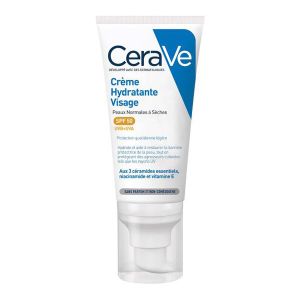 CeraVe Crème Hydratante Visage SPF50 - 52ml - Pharmacie Agnès Praden à Alès