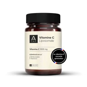 A-lab Vitamine C Liposomale 1000mg Vitalité Anti-Fatigue Antioxydant 60 gélules - Pharmacie Agnès Praden à Alès