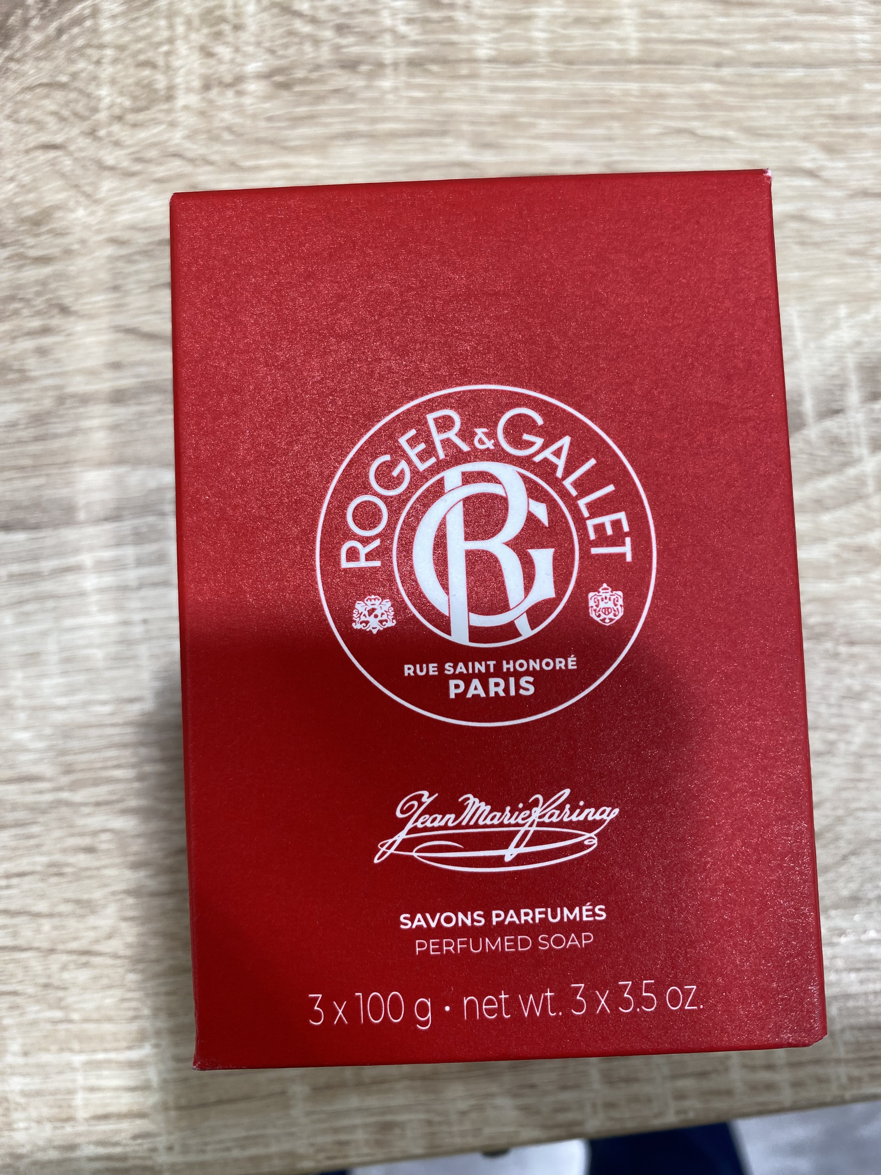 Roger&Gallet Coffret 3 Savons Jean Marie Farina - Pharmacie Agnès Praden à Alès