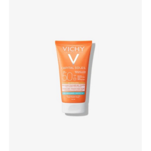 Vichy Capital Soleil Emulsion Protectrice Toucher Sec SPF50 Anti Brillance 50ml - Pharmacie Agnès Praden à Alès