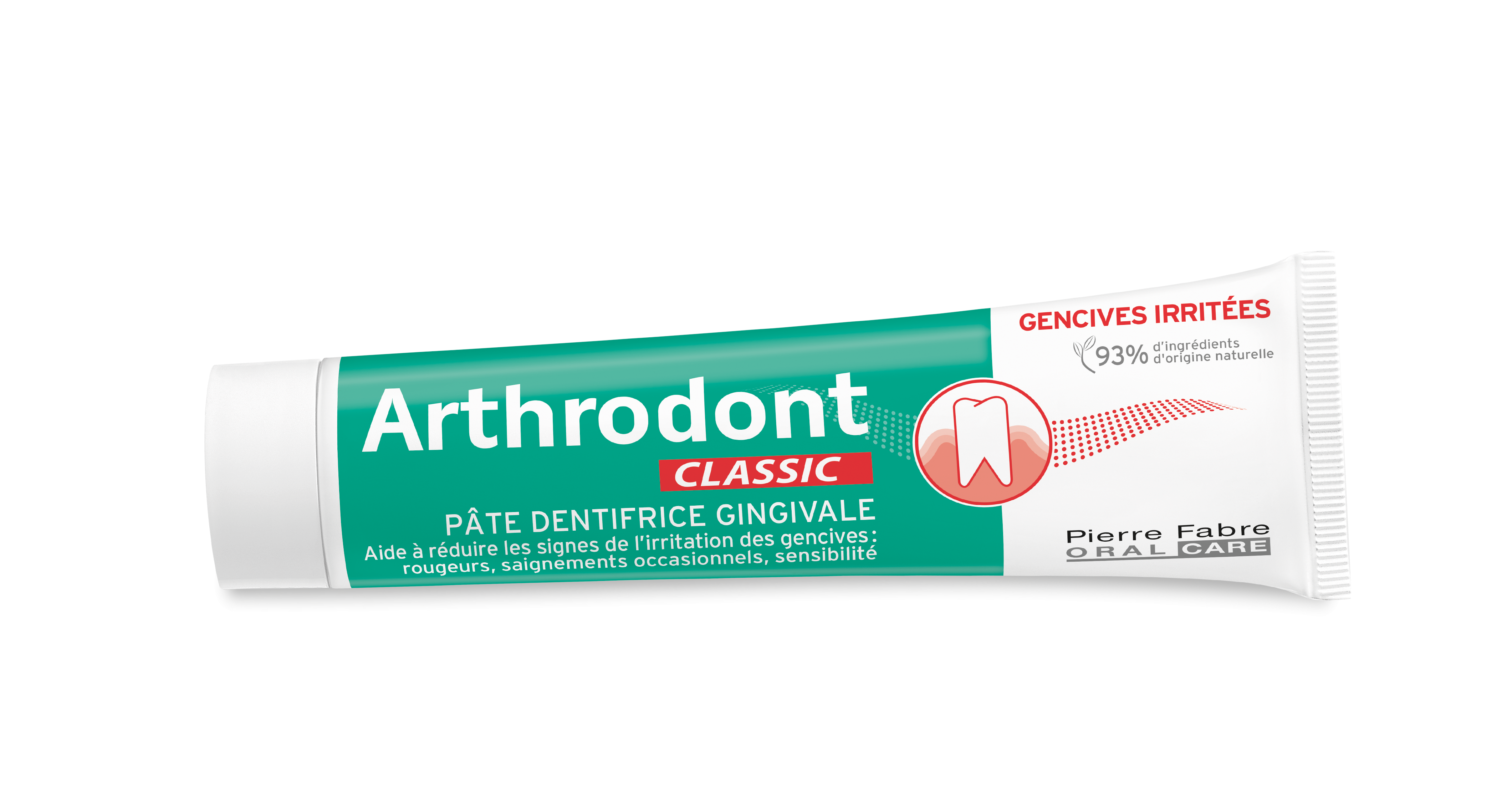 Arthrodont Classic Pâte dentifrice gingivale Gencives sensibles 75ml - Pharmacie Agnès Praden à Alès