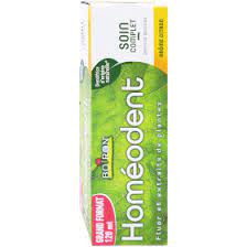 Homeodent Soin complet dentifrice citron 120ml - Pharmacie Agnès Praden à Alès