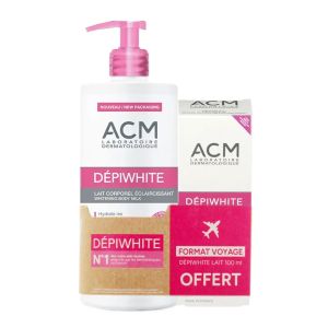 Acm Depiwhite Lait Corporel Eclaircissant Anti Taches 500ml +100ml Offert - Pharmacie Agnès Praden à Alès