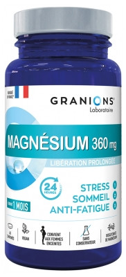 Laboratoire des Granions Magnésium 360 mg 60 Comprimés - Pharmacie Agnès Praden à Alès