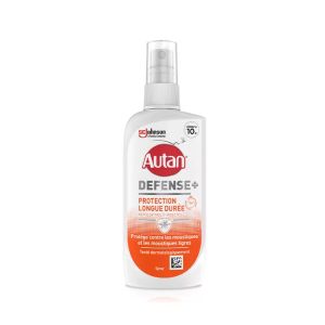 Autan Défense Protection Moustiques Longue Durée Spray 100 ml - Pharmacie Agnès Praden à Alès
