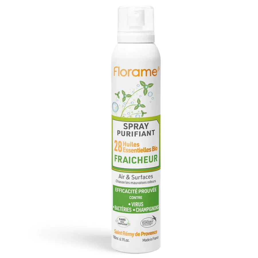 Florame Spray Purifiant Fraicheur Air et Surfaces 180 ml - Pharmacie Agnès Praden à Alès