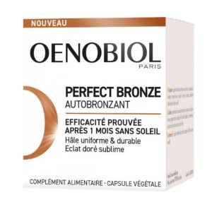 Oenobiol Perfect Bronze Autobronzant 30 Capsules - Pharmacie Agnès Praden à Alès