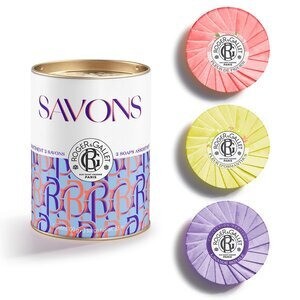 Roger&Gallet Boîte Savons Bienfaisants 3 x 100 g Flower Power - Pharmacie Agnès Praden à Alès