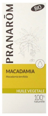 Pranarôm huile végétale de macadamia 50ml - Pharmacie Agnès Praden à Alès