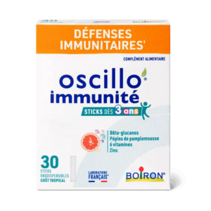 Boiron Oscillo’Immunité Enfant dès 3 ans 30 Sticks - Pharmacie Agnès Praden à Alès