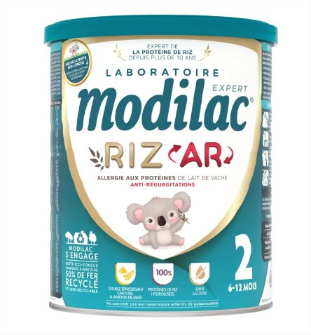 Modilac Expert Riz AR 2 Lait 6 - 12 mois 800 g - Pharmacie Agnès Praden à Alès