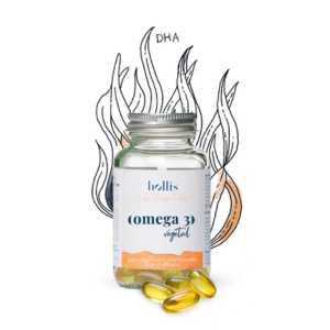 Hollis Oméga 3 végétal 30 capsules - Pharmacie Agnès Praden à Alès