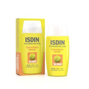 Isdin Fotoprotector Crème Solaire Fusion Water Magic Alcaraz SPF50 50 ml  - Pharmacie Agnès Praden à Alès