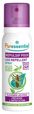 Puressentiel Spray Répulsif Poux 75 ml - Pharmacie Agnès Praden à Alès
