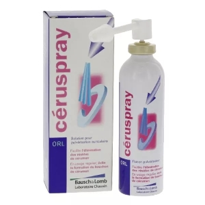 Bausch & Lomb - Céruspray Hygiène de L’Oreille 50 ml - Pharmacie Agnès Praden à Alès