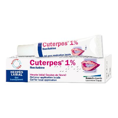 Bausch & Lomb Cuterpes 1% Gel Tube 5g - Pharmacie Agnès Praden à Alès