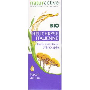 Naturactive Huile Essentielle Hélichryse Italienne Bio 5 ml - Pharmacie Agnès Praden à Alès