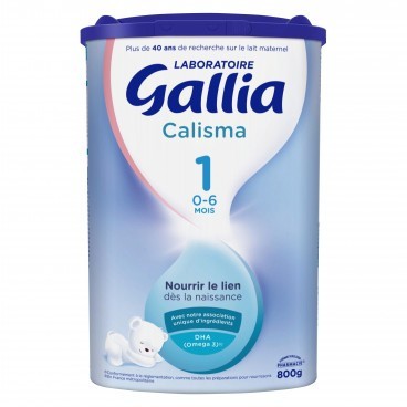 Gallia Calisma 1 Lait 0-6 mois 800g - Pharmacie Agnès Praden à Alès