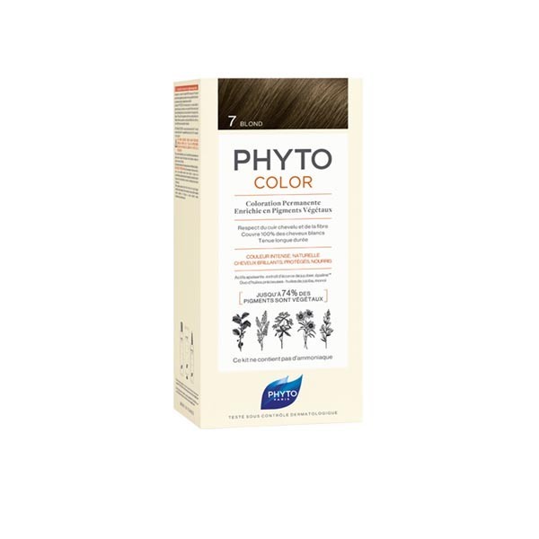 Phytocolor 7 blond coloration permanente 112ml - Pharmacie Agnès Praden à Alès