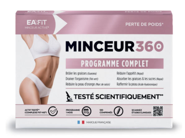 Eafit Minceur 360 perte de poids 120 comprimés - Pharmacie Agnès Praden à Alès