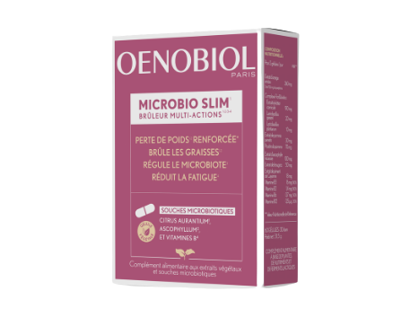 Oenobiol Microbio Slim Brûleur Multi actions 60 gélules - Pharmacie Agnès Praden à Alès