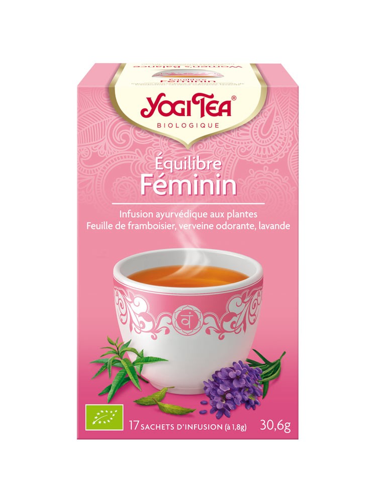 Yogi Tea Infusion Équilibre Féminin 17 Sachets - Pharmacie Agnès Praden à Alès
