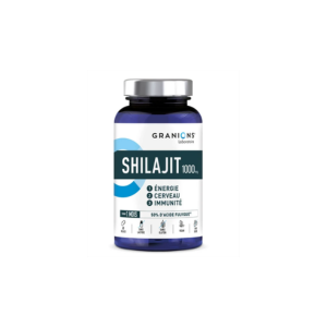 Laboratoire des Granions Shilajit 1g 60 Gélules - Pharmacie Agnès Praden à Alès