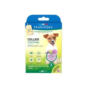 Francodex Collier Insectifuge Chiot Petit Chien - Pharmacie Agnès Praden à Alès