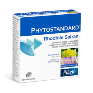 Pileje Phytostandard Rhodiole / Safran 30 comprimés - Pharmacie Agnès Praden à Alès