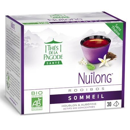 Thés de la Pagode Nuilong Rooibos 18 sachets - Pharmacie Agnès Praden à Alès