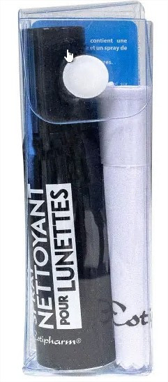 Estipharm Spray nettoyant pour lunettes 30ml + lingette - Pharmacie Agnès Praden à Alès