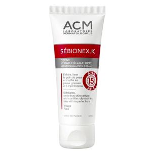 Acm Sébionex Sébionex K Crème Kératorégulatrice 40ml - Pharmacie Agnès Praden à Alès