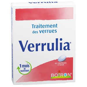 Boiron Verrulia 60 Comprimés - Pharmacie Agnès Praden à Alès