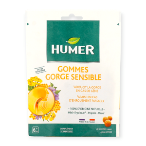 Urgo Humer Gorge Sensible Arôme Citron x30 Gommes - Pharmacie Agnès Praden à Alès