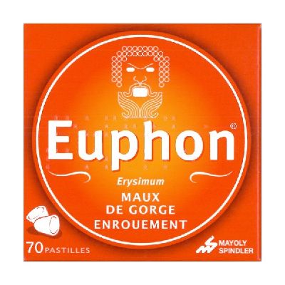 Euphon 70 pastilles - Pharmacie Agnès Praden à Alès
