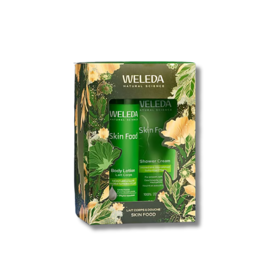Weleda Coffret Skin Food Lait Corps 250 ml + Crème De Douche 200ml