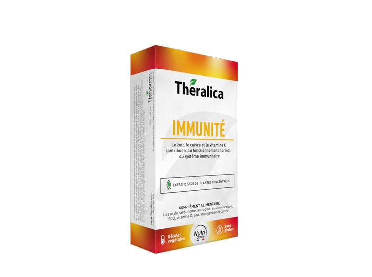 Theralica Immunité - 15 Gélules - Pharmacie Agnès Praden à Alès