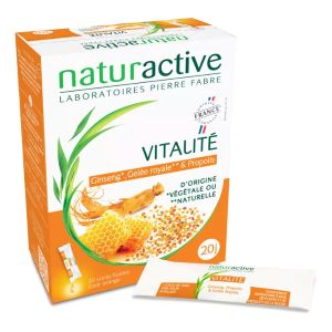 Naturactive Vitalité 20 sticks - Pharmacie Agnès Praden à Alès