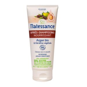 Natessance Après-Shampooing Nourrissant Argan Bio et Kératine Végétale 200 ml - Pharmacie Agnès Praden à Alès